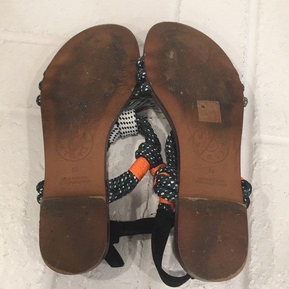 POM POM BUNGEE CORD SANDAL - Picture 6 of 12